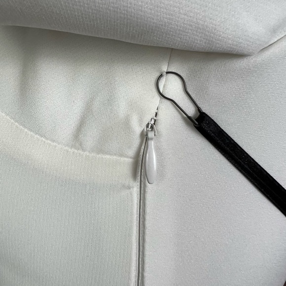 NEW NBD REVOLVE IVORY FIT & FLARE MINI DRESS - Picture 8 of 12